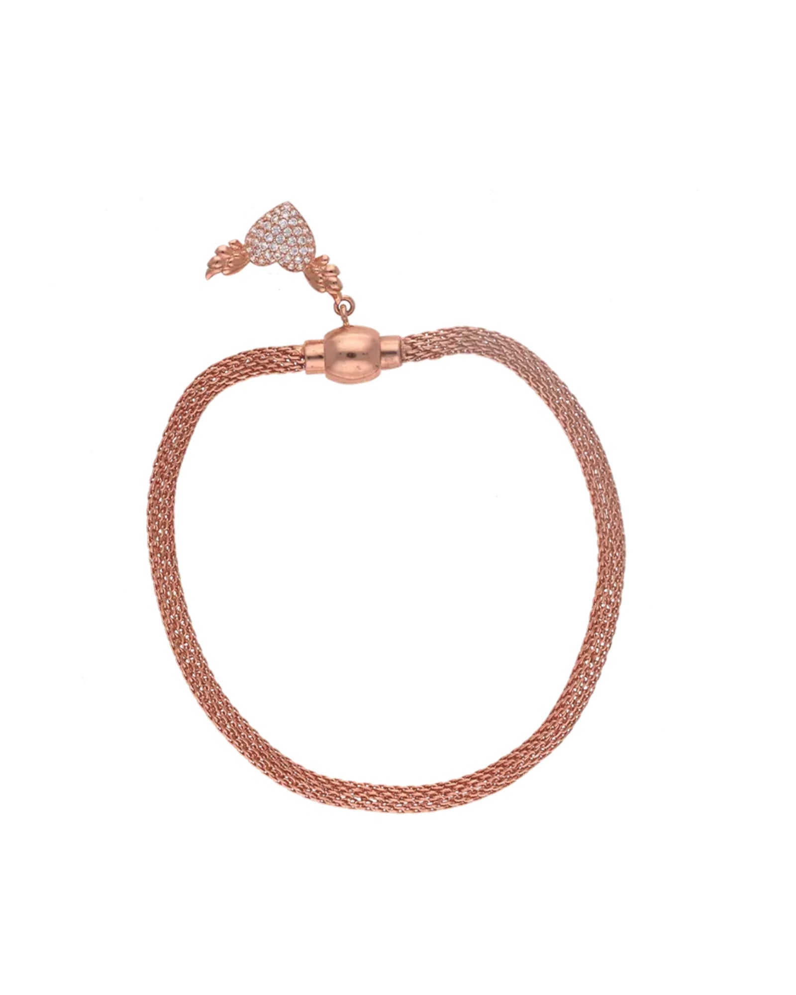 Mesh Bracelet in 92.5 Silver