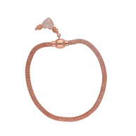 Mesh Bracelet in 92.5 Silver