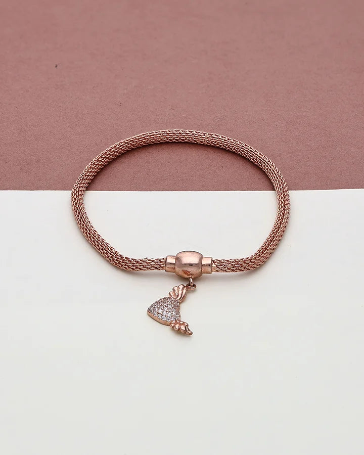 Mesh Bracelet in 92.5 Silver