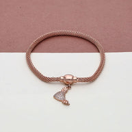 Mesh Bracelet in 92.5 Silver