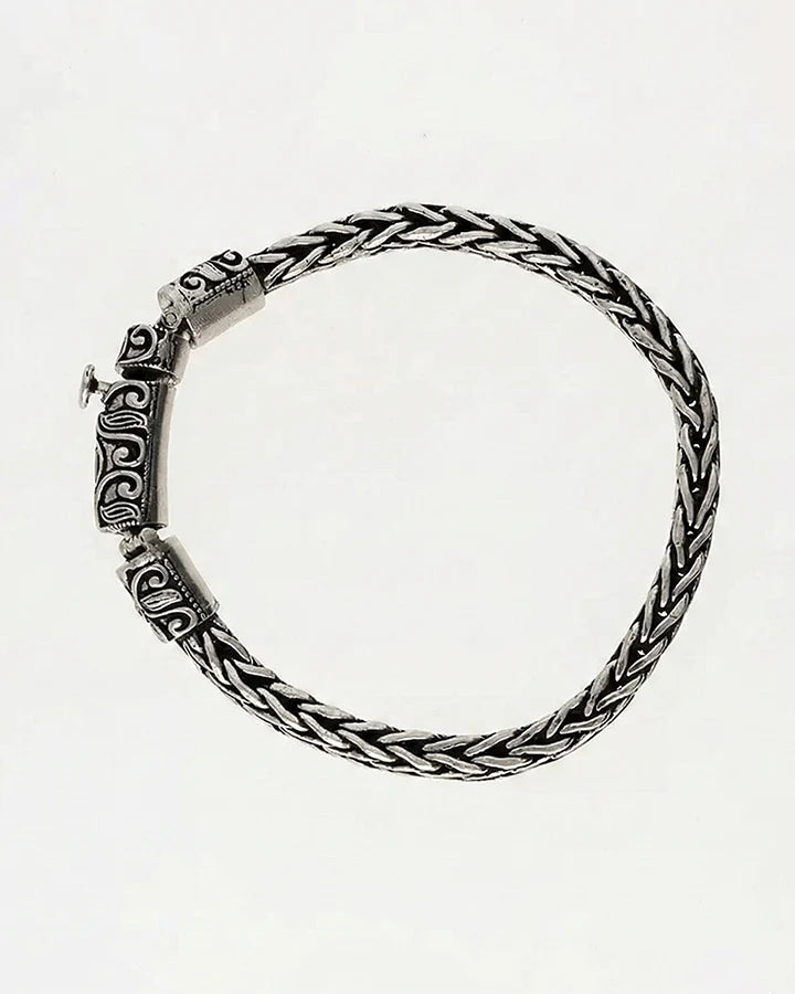 Oxidised Bracelet in 92.5 Silver