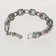 Gemstone Bracelet in 92.5 Silver