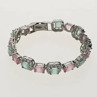 Gemstone Bracelet in 92.5 Silver