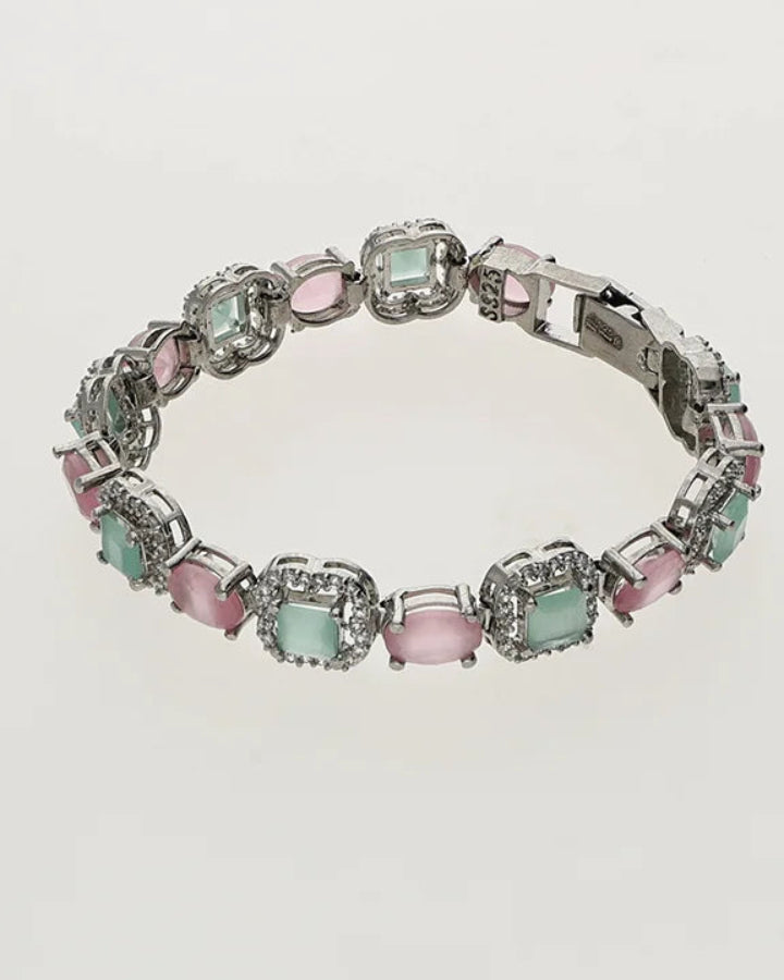 Gemstone Bracelet in 92.5 Silver
