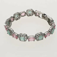 Gemstone Bracelet in 92.5 Silver