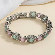 Gemstone Bracelet in 92.5 Silver