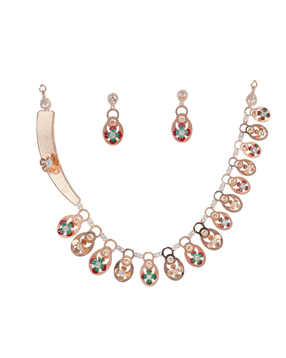 Lustre Collar Set in 92.5 Silver
