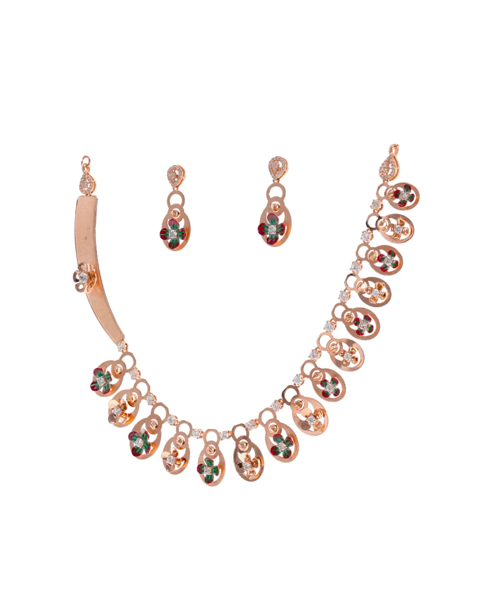 Lustre Collar Set in 92.5 Silver