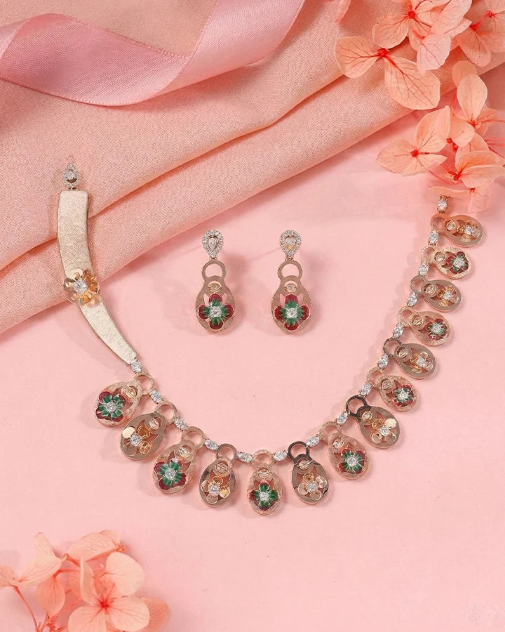 Lustre Collar Set in 92.5 Silver