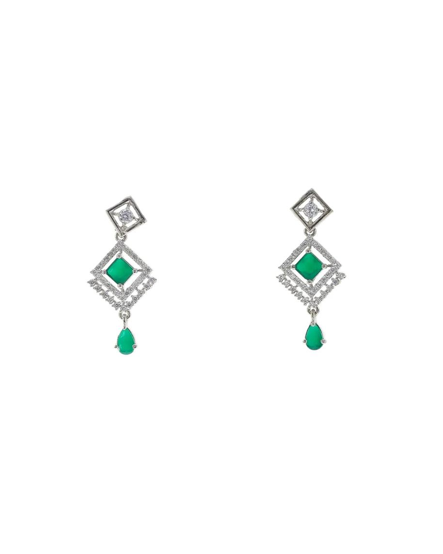 Jade Collar Set in 92.5 Silver