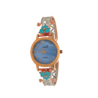 Floral Luxe Watch in 92.5 Silver