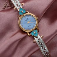 Floral Luxe Watch in 92.5 Silver
