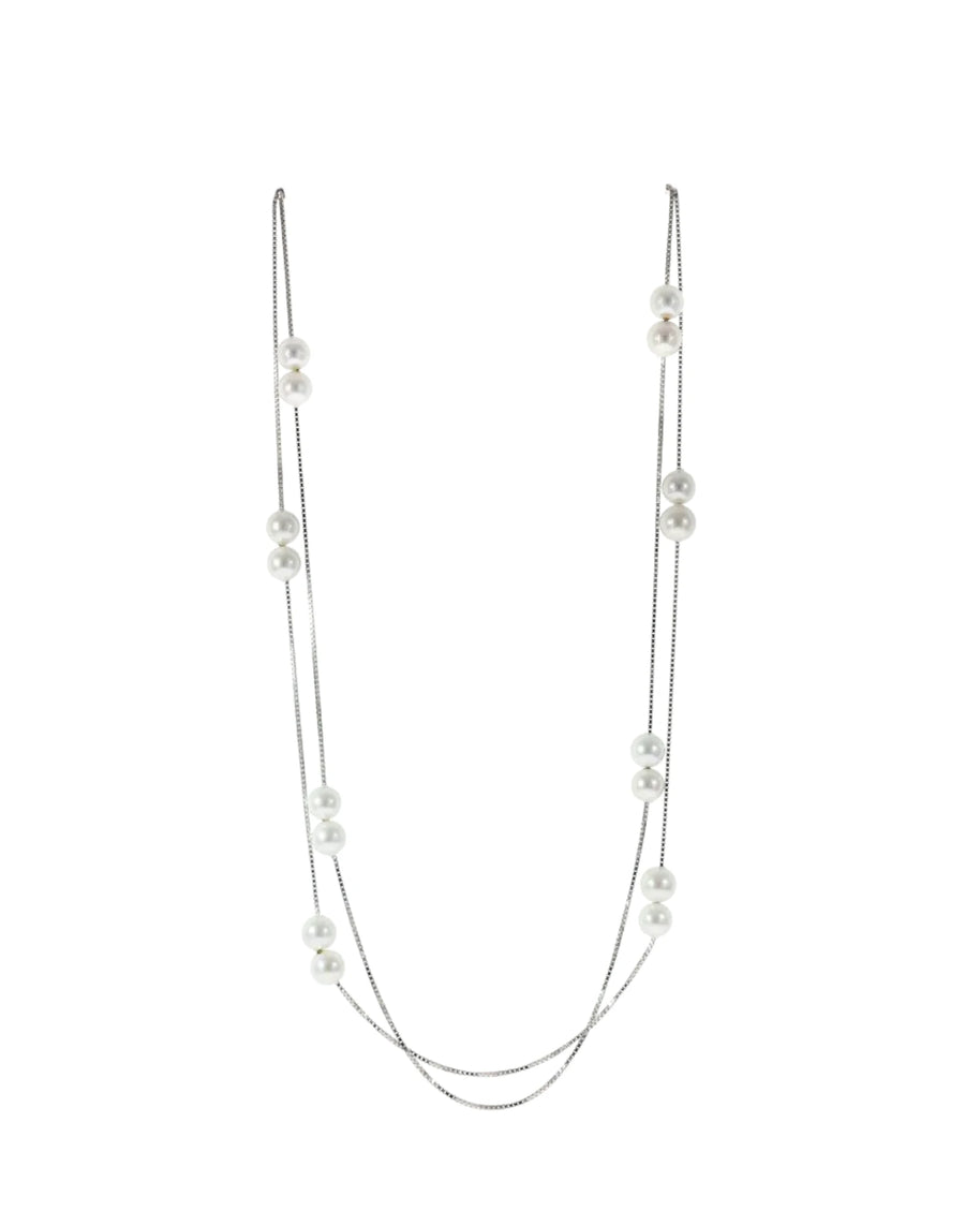 Pearl Chain in 92.5 Silver
