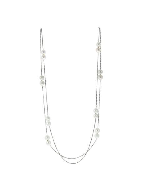 Pearl Chain in 92.5 Silver