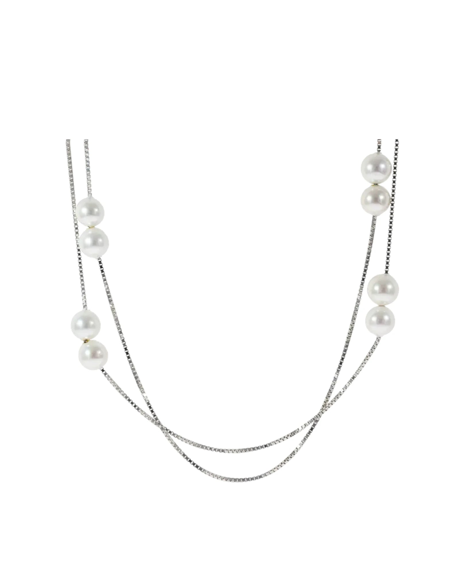 Pearl Chain in 92.5 Silver