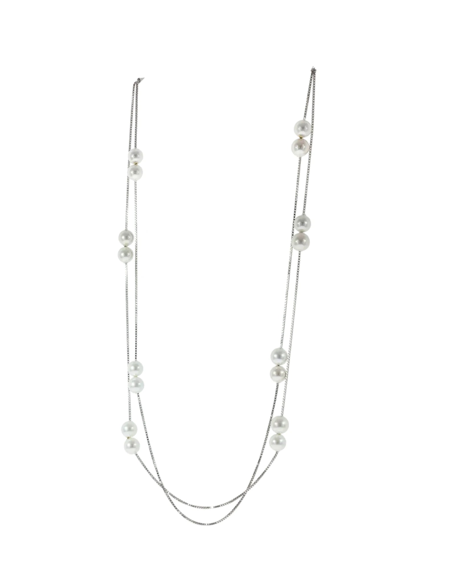 Pearl Chain in 92.5 Silver