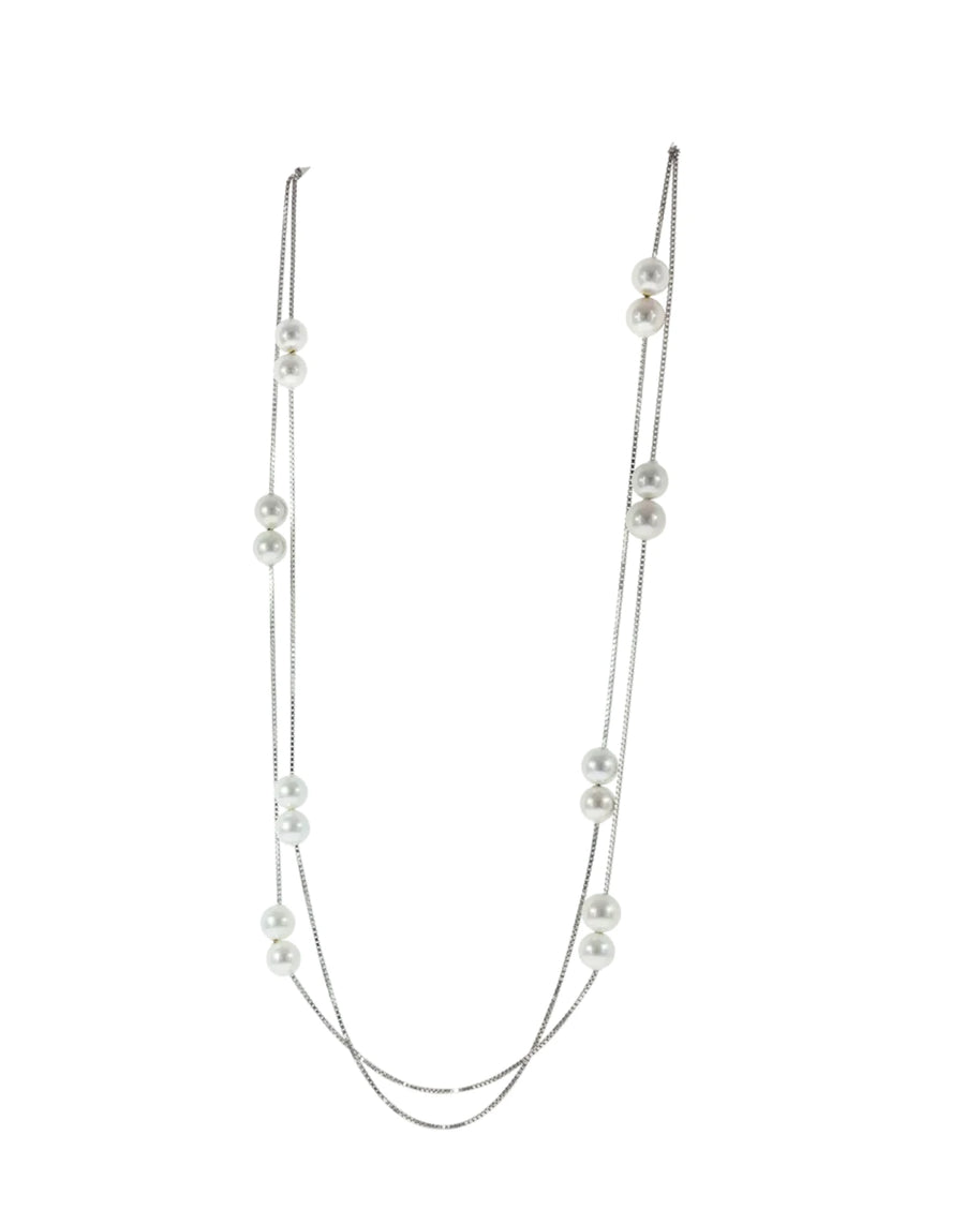 Pearl Chain in 92.5 Silver