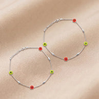 Malocchio Payal in 92.5 Silver