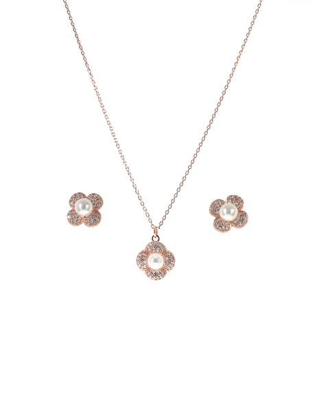Lustre Bloom Charm Duo in 92.5 Silver