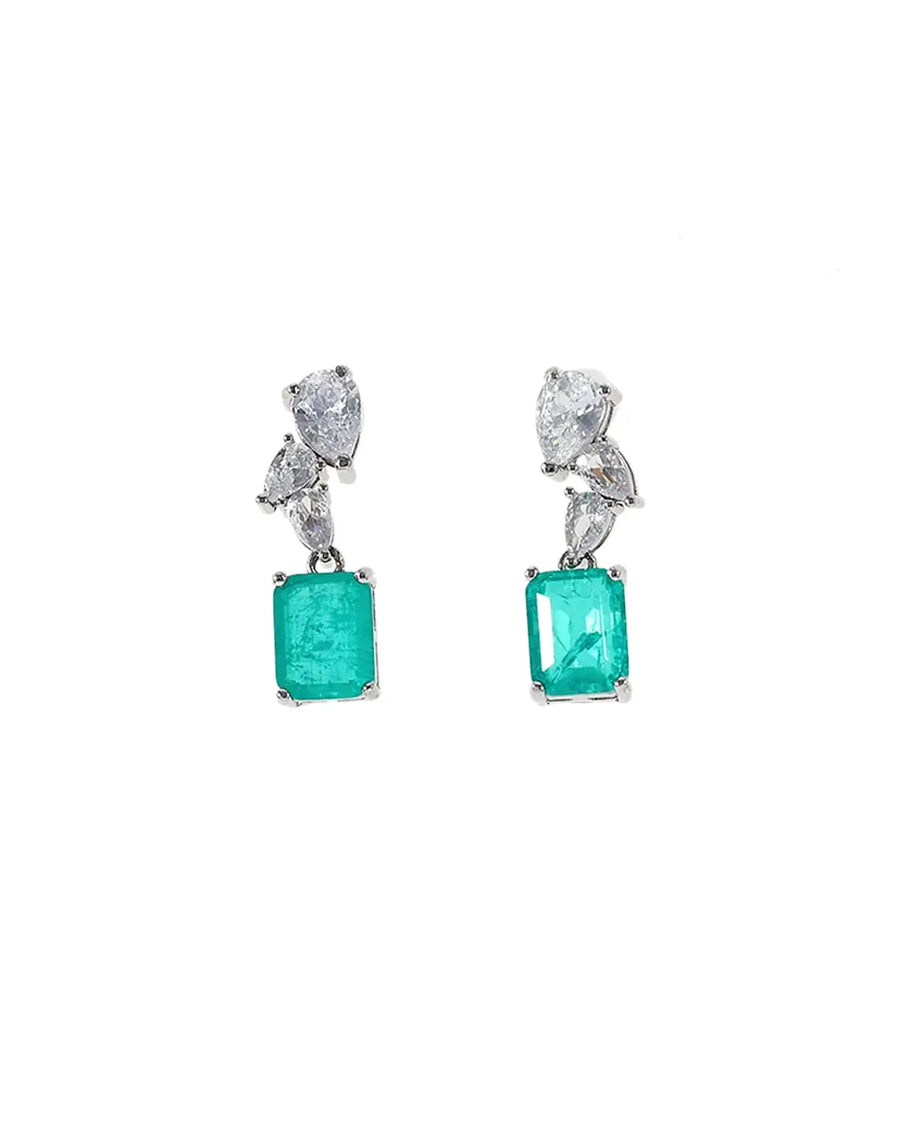 Moissanite Charm Duo in 92.5 Silver
