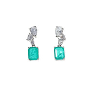 Moissanite Charm Duo in 92.5 Silver