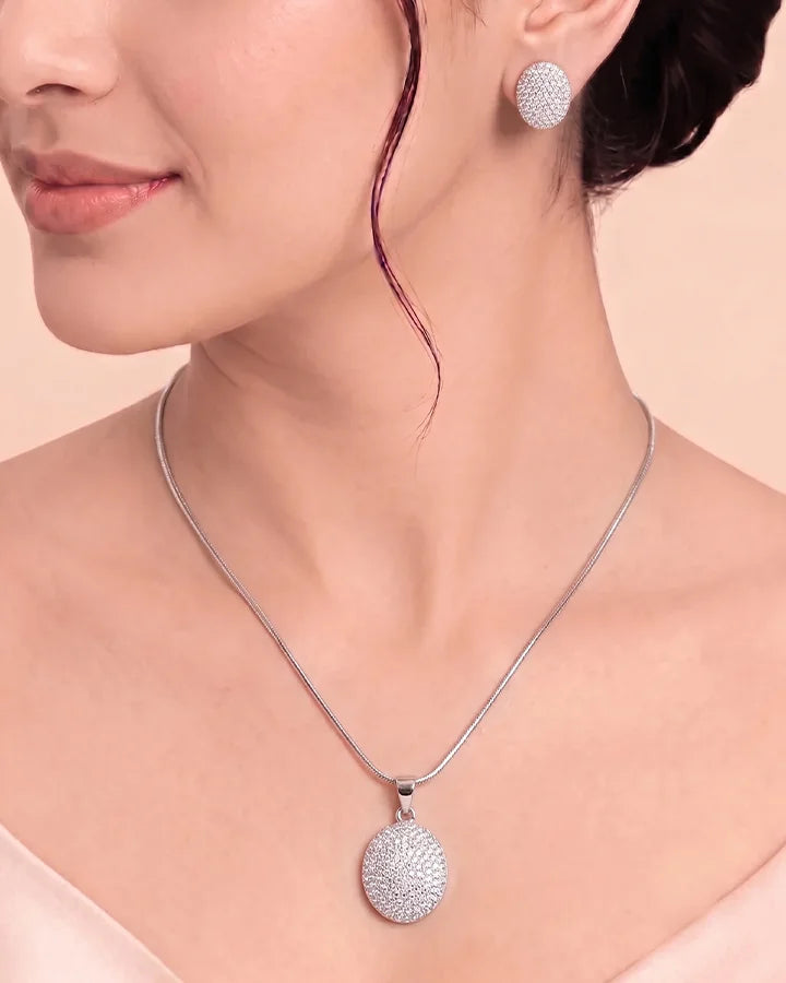 Honeycomb Charm Duo in 92.5 Silver