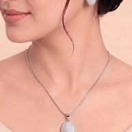 Honeycomb Charm Duo in 92.5 Silver