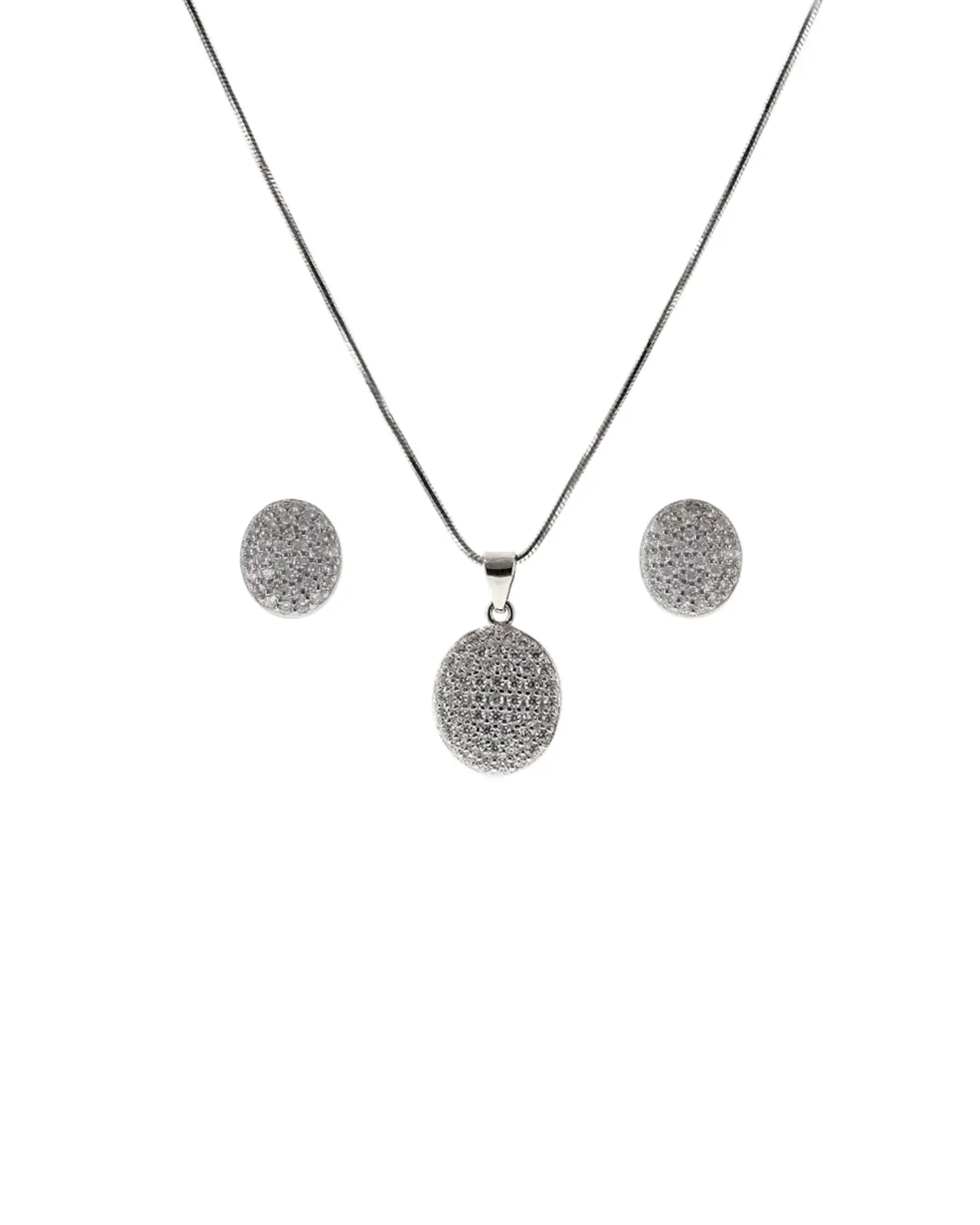 Honeycomb Charm Duo in 92.5 Silver