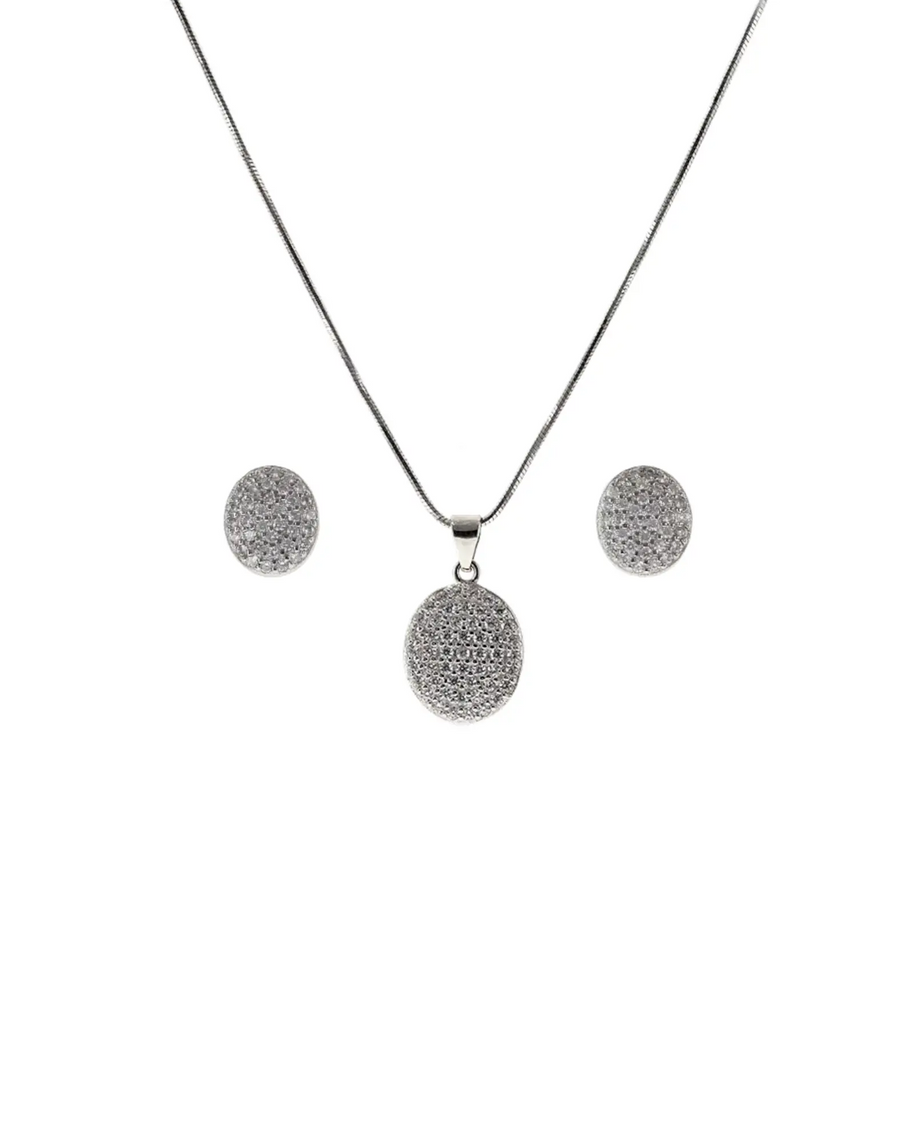 Honeycomb Charm Duo in 92.5 Silver