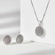 Honeycomb Charm Duo in 92.5 Silver