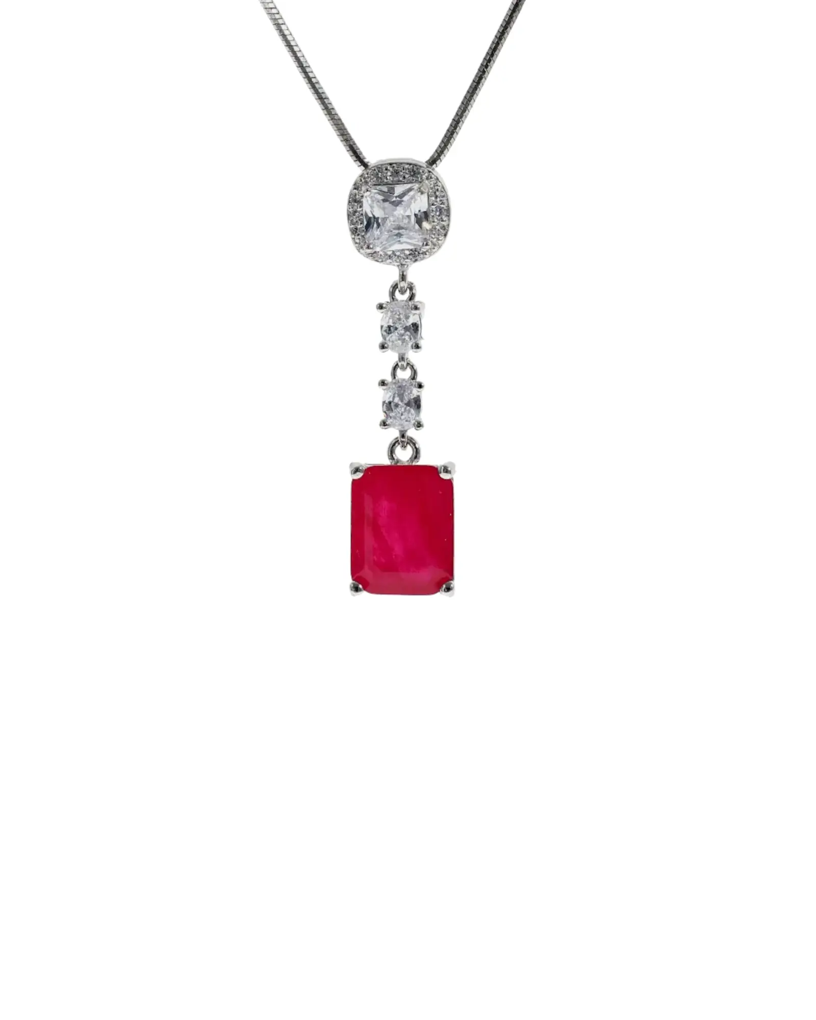 Red Pop Charm Duo detail - Silsila by Dvaar