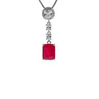 Red Pop Charm Duo detail - Silsila by Dvaar