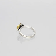 Star Toe Rings worn view - Silsila by Dvaar
