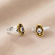 Shubhra Toe Rings in 92.5 Silver