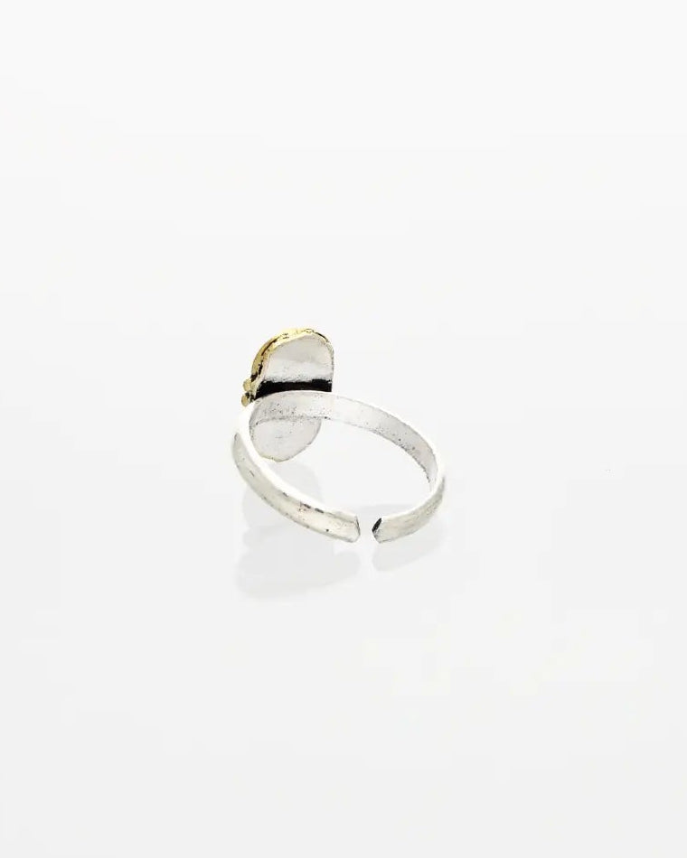 Shubhra Toe Rings worn view - Silsila by Dvaar