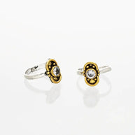 Shubhra Toe Rings detail - Silsila by Dvaar