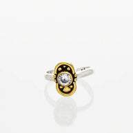 Shubhra Toe Rings side view - Silsila by Dvaar