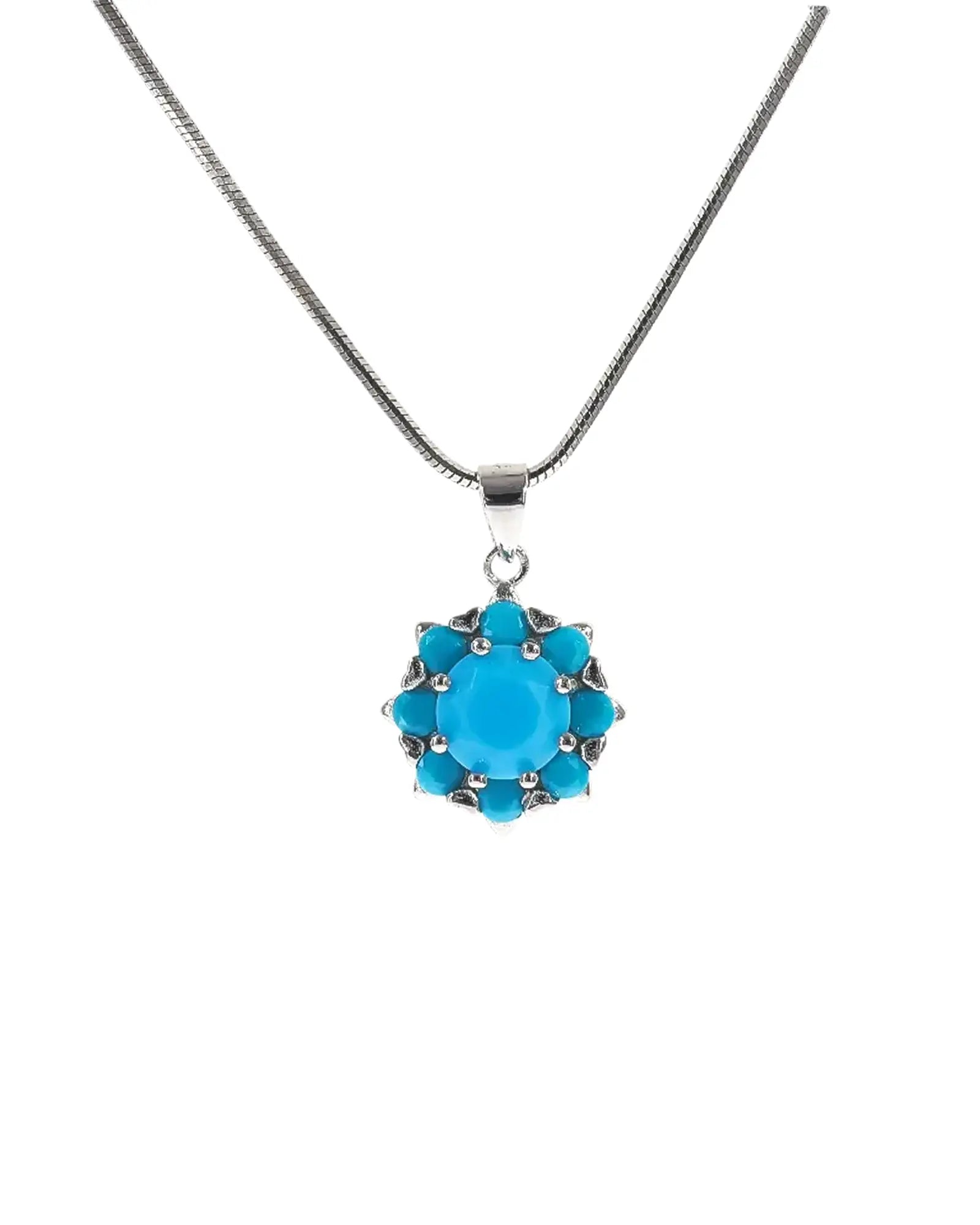 Blue Blossom Elegance Duo in 92.5 Silver