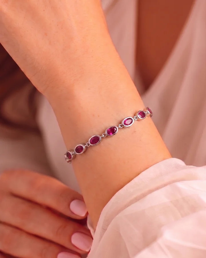 Roselle Bracelet in 92.5 Silver