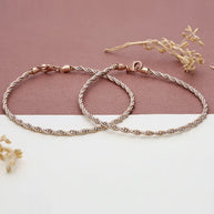 Spiralis Payal in 92.5 Silver