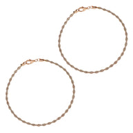 Spiralis Payal in 92.5 Silver