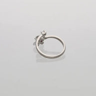 Floral Ring in 92.5 Silver