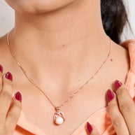 Pearl Pendant in 92.5 Silver