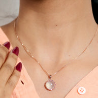 Lunar Pendant in 92.5 Silver