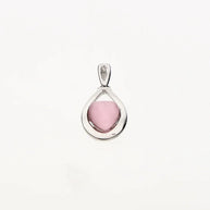 Heart Spark Pendant in 92.5 Silver