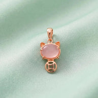 Purrfect Pendant in 92.5 Silver