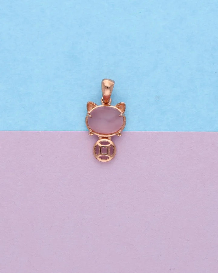 ‘Purrfect’ Pendant in 92.5 Silver