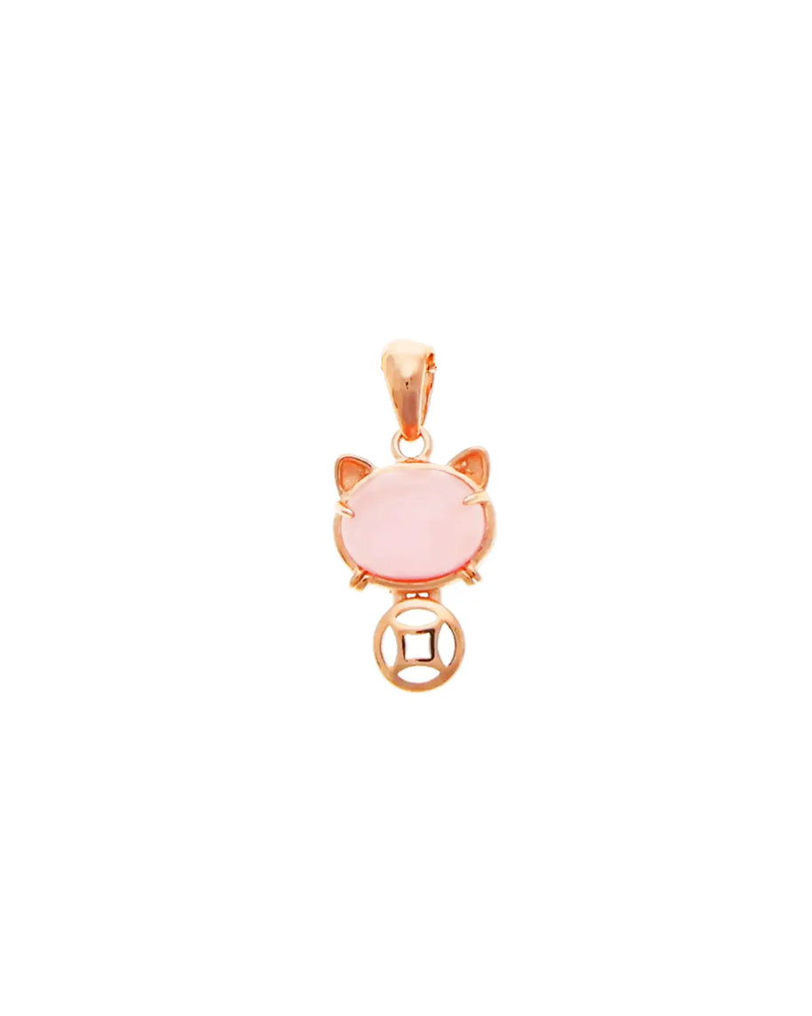 ‘Purrfect’ Pendant in 92.5 Silver