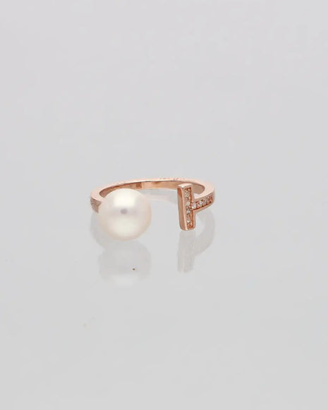 Moti Ring front view - Silsila by Dvaar