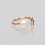 Moti Ring in 92.5 Silver